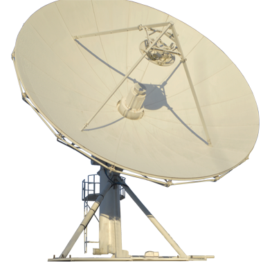 Antena parabólica 60cm tipo offset. G: 36,67dB (12,5GHz).,Color RAL 7035.