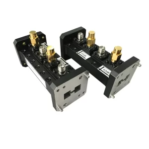 Double Ridge Waveguide Loop Coupler