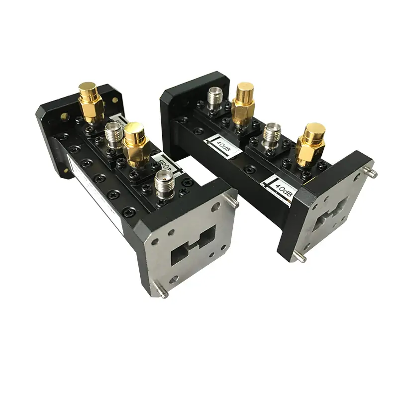 Double Ridge Waveguide Loop Coupler