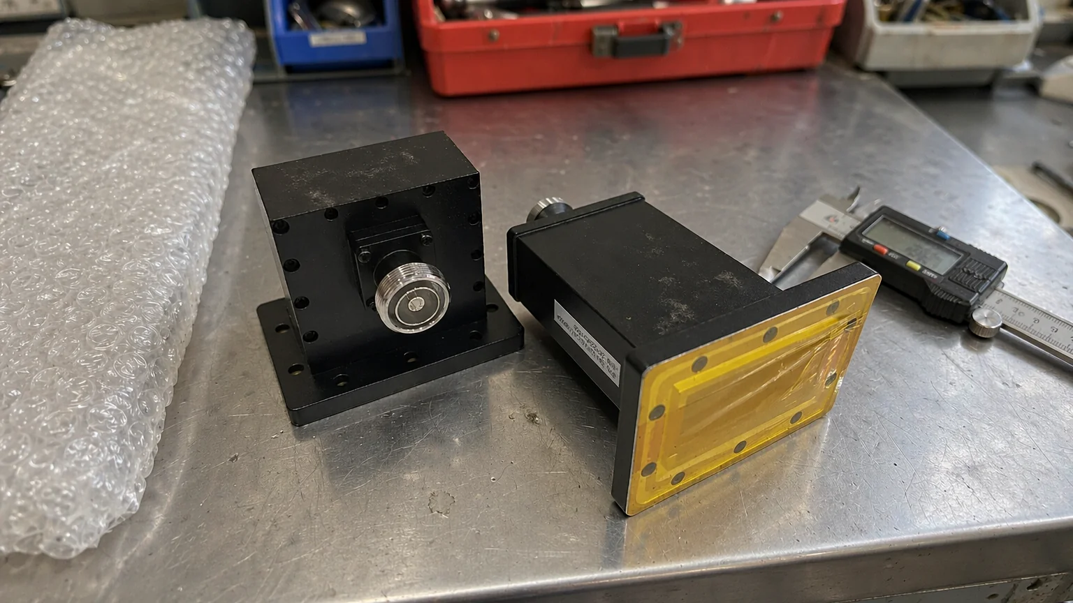[Orthomode Transducer (OMT)] Ku-band Tx/Rx OMT/TRF Assembly