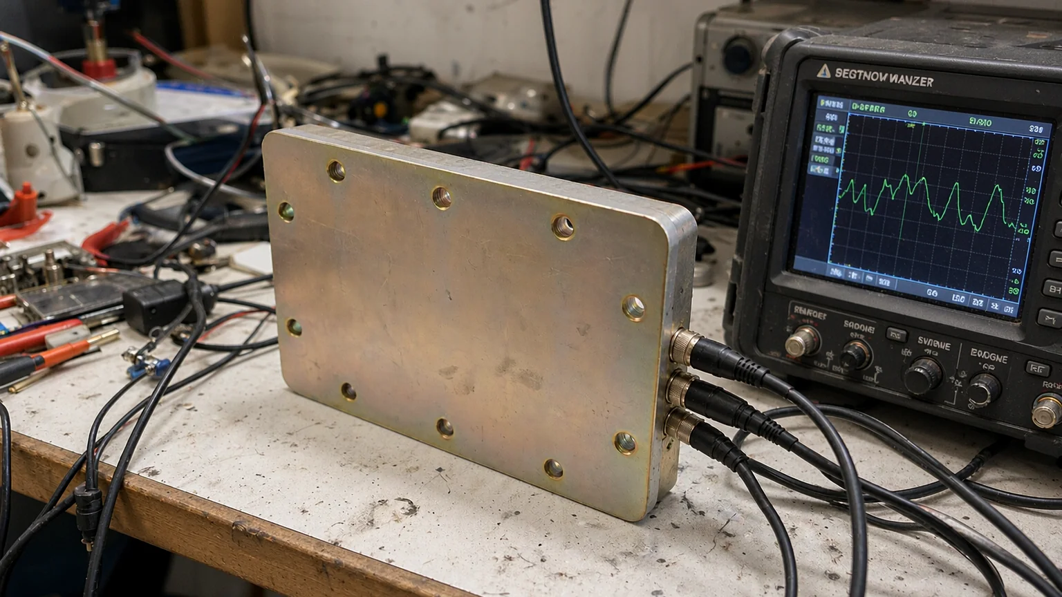 [Plasma Components] Water cooled Stub Tuner, WR340, 6kW/3kW