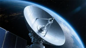 Flat-panel satellite antenna