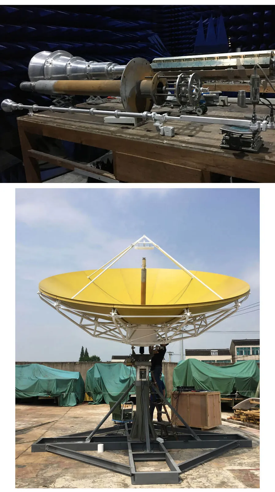4.5 Meter Turning Head Antenna