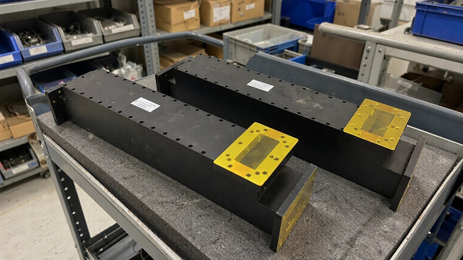 Packaging and Integration Technology of Double Ridge Waveguide Components