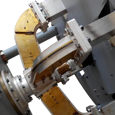 Combined C and Ku band feed assembly built by Dolph Microwave