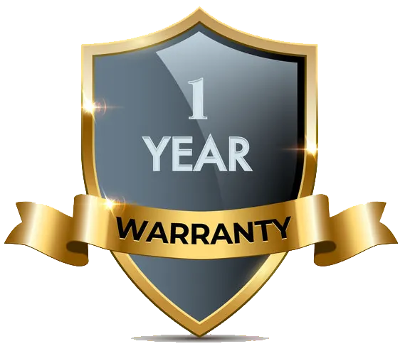 1 Year Warranty