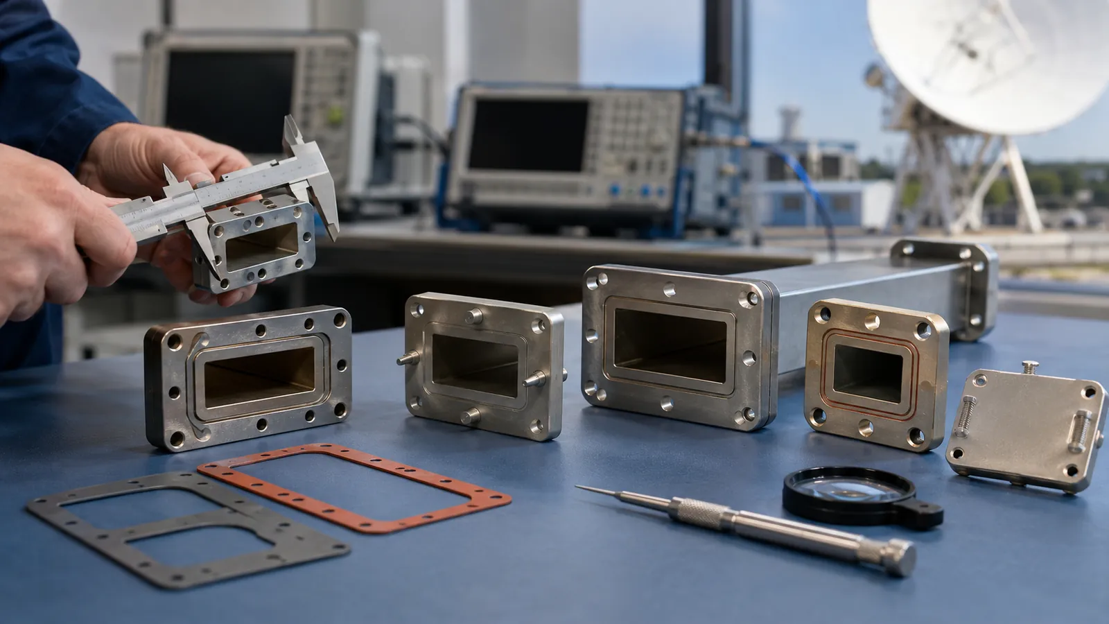 Waveguide flange interface